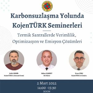 Termik Santrallerde Verimlilik, Optimizasyon ve Emisyon Çözümleri Semineri Gerçekleşti.